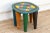 Whimsical Multicolor African Table For Sale - Image 4 of 8
