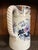 Navy Blue 1900s Ridgway English Transferware Large Pitcher Jug Imari Blue White Corey Hill For Sale - Image 8 of 9