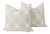 Chloe Geometric Serpentine Pillow Cases, a Pair For Sale