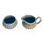 Vintage Irish Porcelain Wade Creamer and Bowl - 2 pcs For Sale