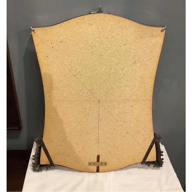 Mirror in Nickel, Italy, 1970 For Sale - Image 13 of 14