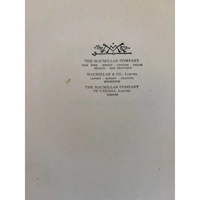 Gone With the Wind First Edition Sixth Printing July 1936 For Sale In Charleston - Image 6 of 12