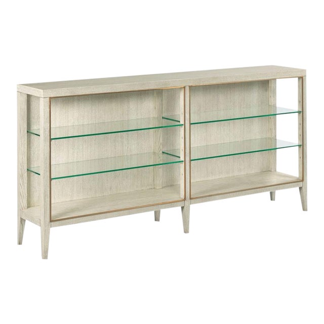 Mira Bookcase in Off-White For Sale