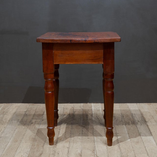 Brown Early 19th C. Cherry Accent/Side Table c.1830 For Sale - Image 8 of 9