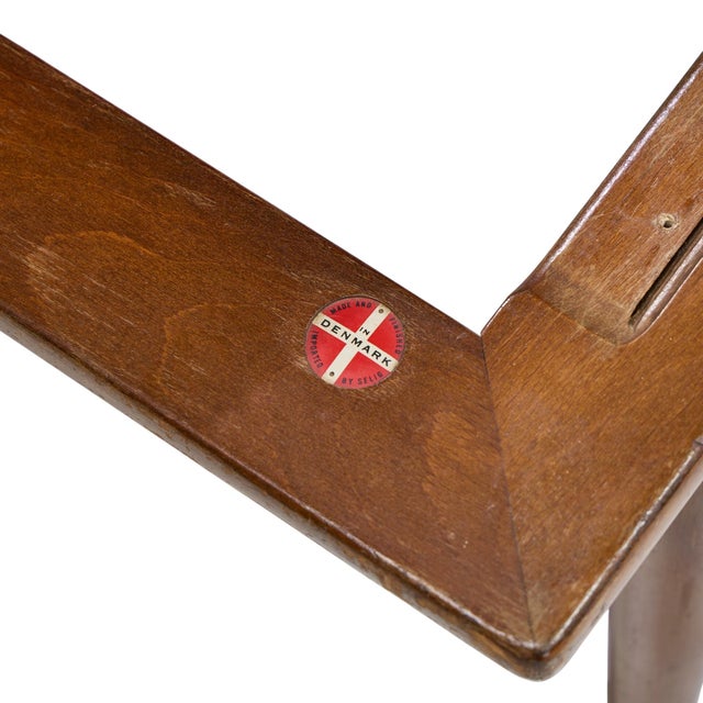 Kofod Larsen for Selig Mid Century Walnut Chaise Lounge Chair For Sale - Image 12 of 12