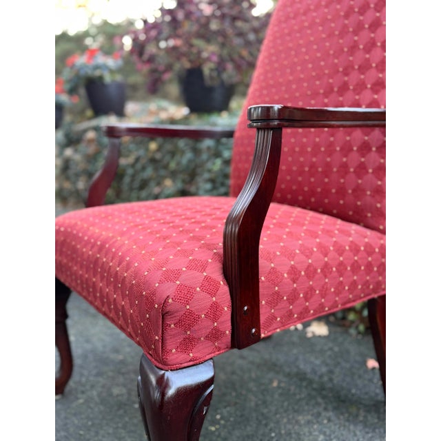 Fairfield Furniture Upholstered Armchairs - A Pair For Sale - Image 11 of 12