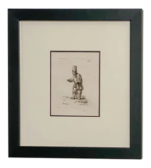 Late 18th Century Rembrandt Etching #40, by Francesco Novelli