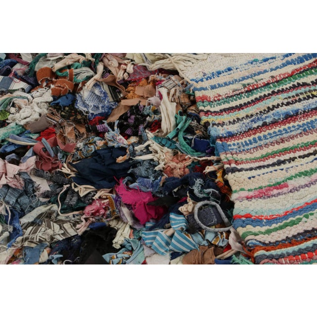 Textile 1950s Vintage Azilal Moroccan Rug With High Pile by Rug & Kilim For Sale - Image 7 of 7