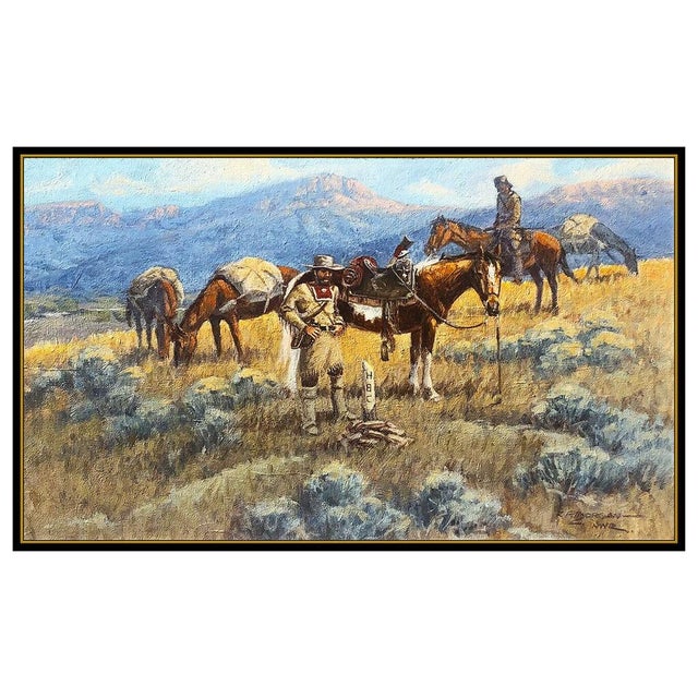 Message us to inquire about custom framing options! (Included for free with every purchase) The artwork here, "Stopping to...