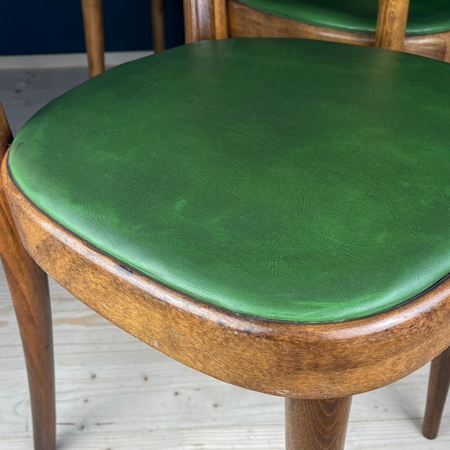 Vintage Dining Chairs by Pirelli Sapsa, Italy 1950s, Set of 4 For Sale - Image 11 of 16