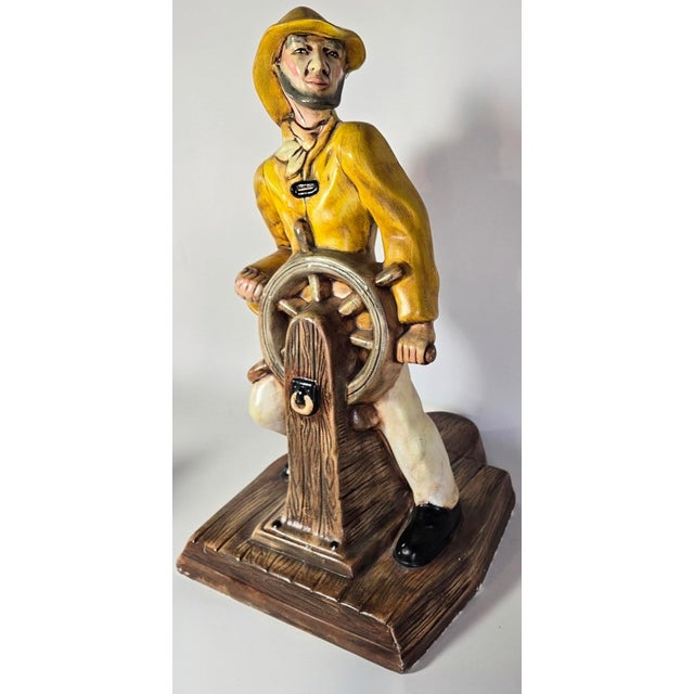 Vintage Captain Figurine For Sale - Image 9 of 14