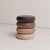 Gradient 03 Stool / Side Table by Luis Gimeno Dimensions: W 40 x D 40 x H 50 cm Materials: Black Stained Oak, Chestnut...