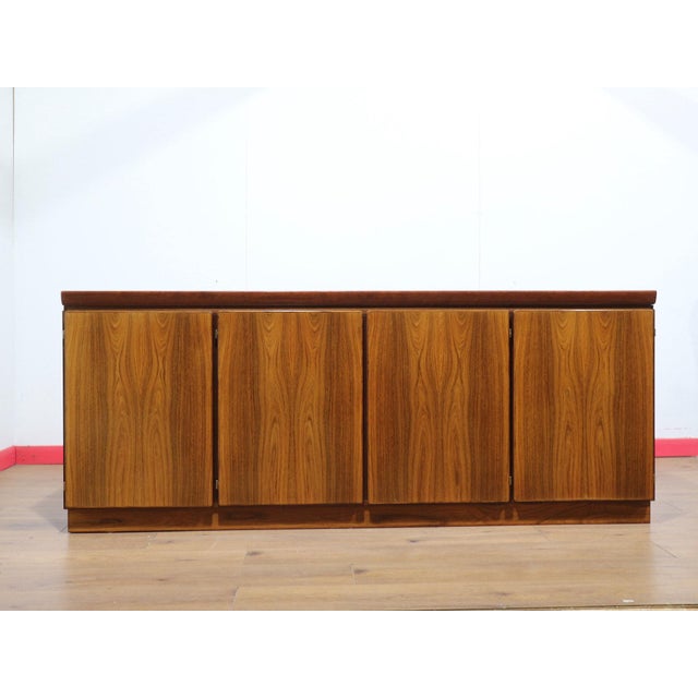 Mid 20th Century Mid Century Modern Vintage Rosewood Danish Credenza Sideboard by Skovby Danish Style For Sale - Image 5 of 14