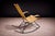 Rocking Chair in Metal & Wicker, Carlo Hauner, 1950s For Sale - Image 11 of 13