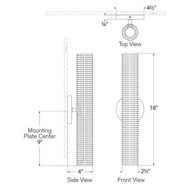 Kelly Wearstler for Visual Comfort Signature Precision 18" Bullet Sconce in Antique-Burnished Brass with White Glass For Sale In Houston - Image 6 of 7