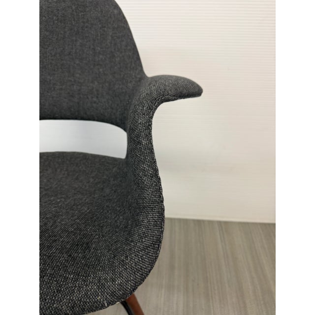 Dot & Bo Tete-a-Tete Gray Flannel Bar Stools, Set of Three For Sale - Image 9 of 12