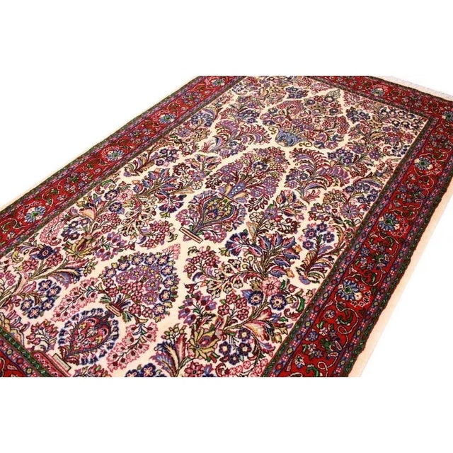 Middle Eastern Sarough Rug For Sale - Image 6 of 9