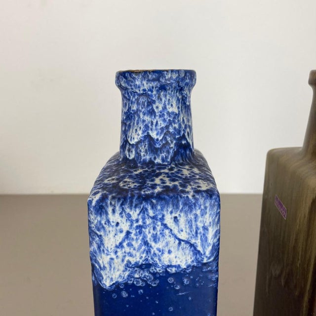 Fat Lava Vases from Scheurich, Germany, 1970s, Set of 2 For Sale - Image 6 of 18