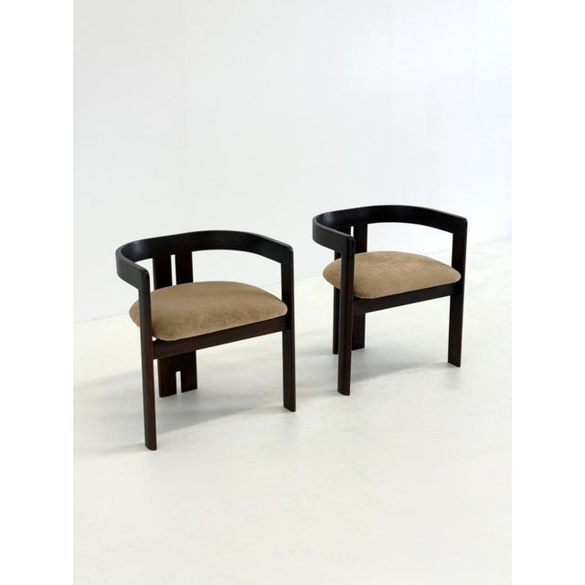 Afra & Tobia Scarpa Pigreco Chairs attributed to Tobia & Afra Scarpa, 1950s, Set of 2 For Sale - Image 4 of 13