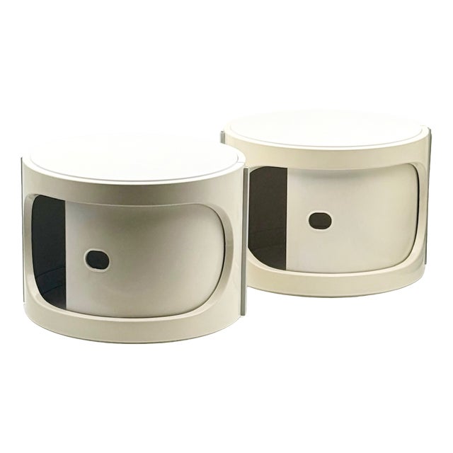 French Modular Storage Units attributed to Marc Held for Prisunic, 1970s, Set of 2 For Sale
