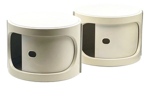 French Modular Storage Units attributed to Marc Held for Prisunic, 1970s, Set of 2