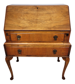 Vintage Walnut Writing Bureau from Denby & Spinks, 1940s