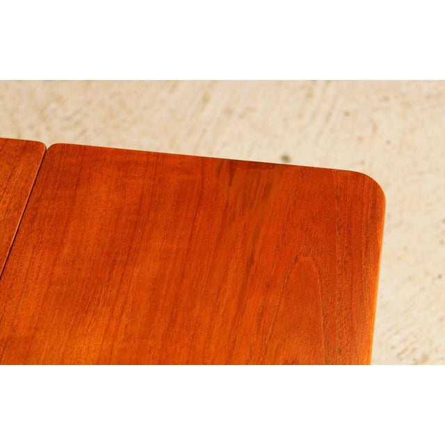 Mid-Century Danish AT33 Sewing Table in Oak and Teak by Hans J. Wegner for Andreas Tuck, 1960s For Sale - Image 12 of 14