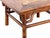 Vintage Rustic Raw Wood-Square Ming Style Apron Low Coffee Table For Sale - Image 14 of 15