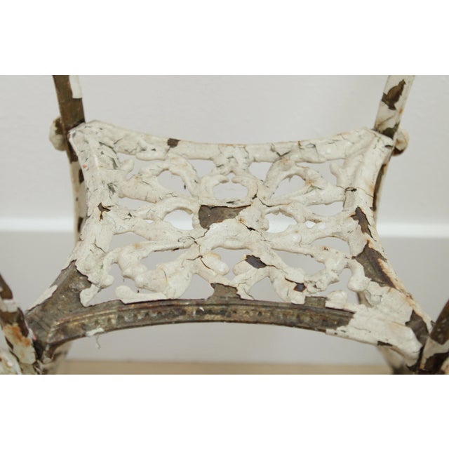 This beautiful antique French plant stand is versatile. Made of cast iron and glass plant stand. It can be used indoors or...