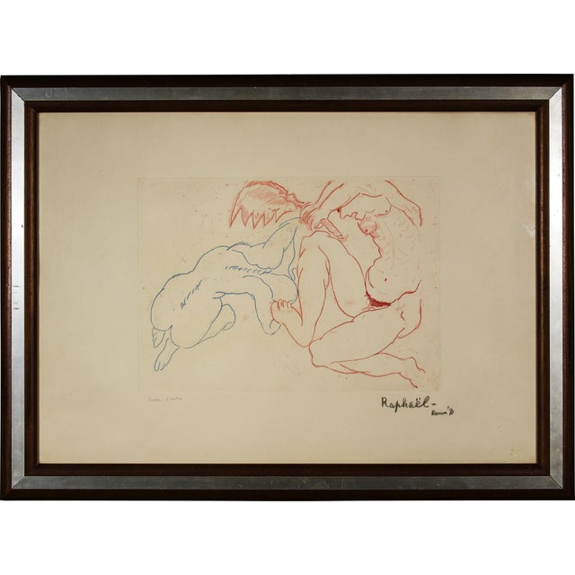 1970s Antonietta Raphaël, Modern Composition, 1970s, Signed Lithograph For Sale - Image 5 of 6