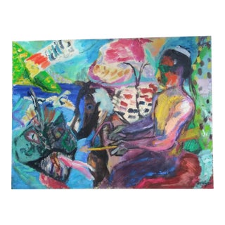 Giclée Print St. George and the Dragon by Regina Gately For Sale