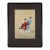 Early 20th Century Japanese Bijin-Ga Mixed-Media Silk Artwork of Two Women With Fans For Sale
