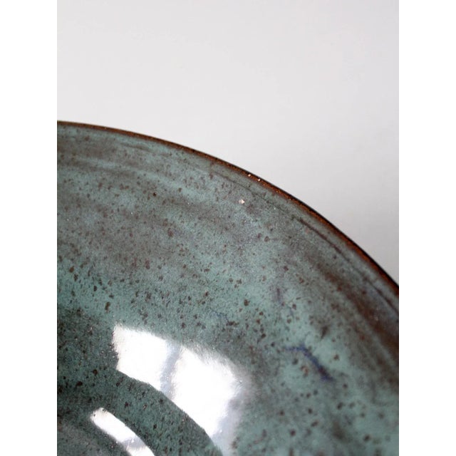 Vintage Studio Pottery Bowl For Sale - Image 9 of 12
