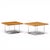 Mid-Century Modern Milo Baughman for Thayer Coggin Style Mid Century Burlwood and Chrome Side Tables - Pair For Sale - Image 3 of 11