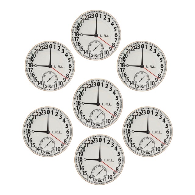 Ralph Lauren Pocketwatch Dinner Plates For Sale