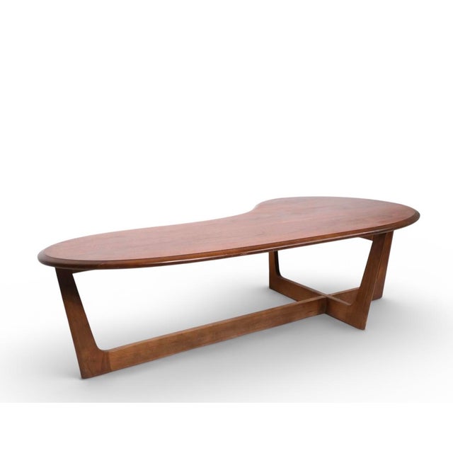 Mid 20th Century Mid Century Amoeba Form Coffee Table For Sale - Image 5 of 13