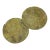Early 20th Century 2 Asante Gold Dust Scale Pans Côte d'Ivoire For Sale