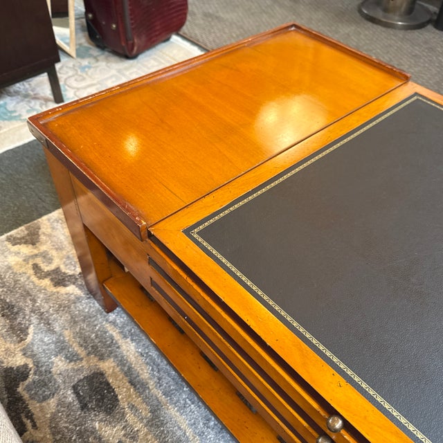 French Saint Martine Games Coffee Table For Sale - Image 9 of 12