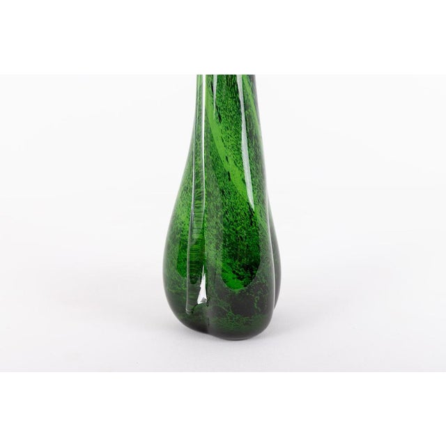 Spectacular Murano Glass Vase, Italy, 1980s For Sale - Image 4 of 7