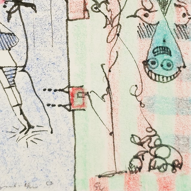 All Downhill - Eva Bouzard-Hui, C. 1994 For Sale In San Diego - Image 6 of 11
