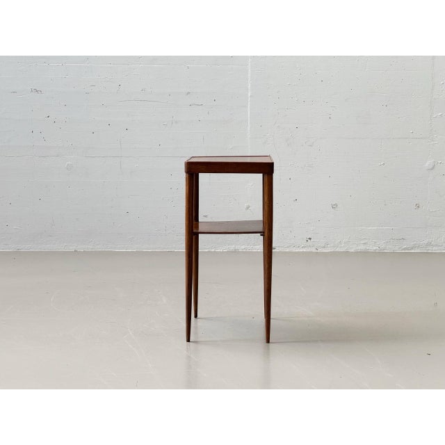 Mid-Century Modern Mid-Century Side Table with Shelf in Teak, 1960s For Sale - Image 3 of 16