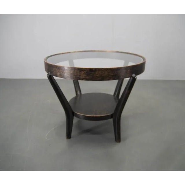 1940s Vintage Coffee Table by Karel Koželka and Antonín Kropáček, 1940s For Sale - Image 5 of 8