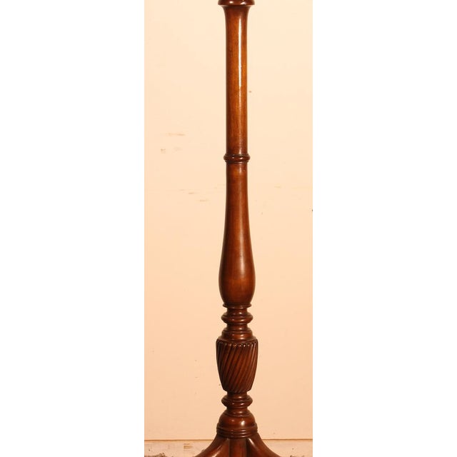 Brown Antique Mahogany Coat Rack For Sale - Image 8 of 9