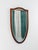Large Antique Biedermeier Pearwood Shield Wall Mirror, Vienna, 1820s For Sale - Image 3 of 18