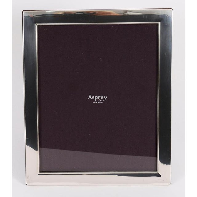 Early 21st Century Large Sterling Silver Photo Frame from Asprey & Garrard London, 2010s For Sale - Image 5 of 9