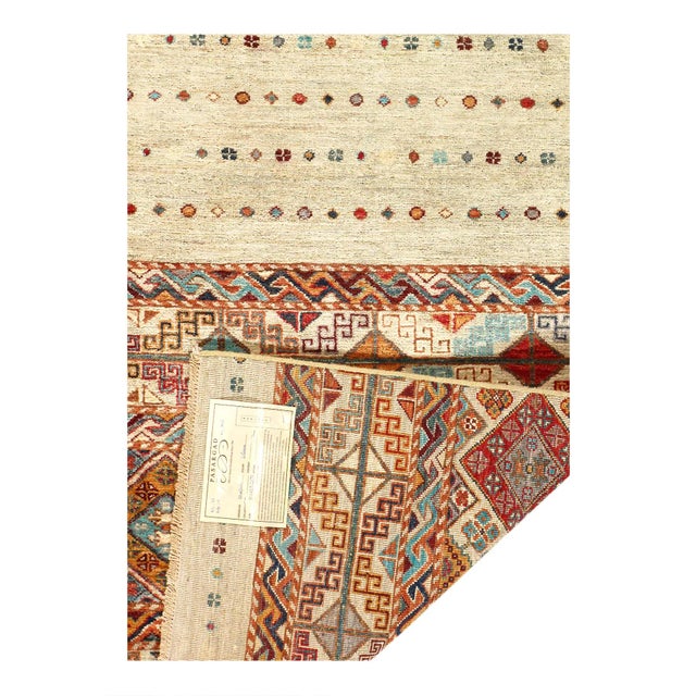 Modern Super Khorjin Design Lamb's Wool Rug For Sale - Image 3 of 3