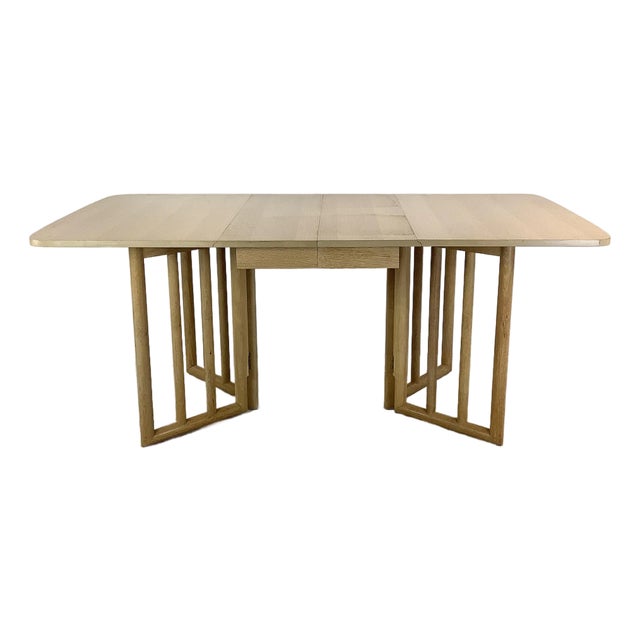 Vintage Gate Leg Dining Table With Drop Leaves For Sale