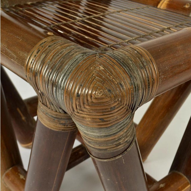 Sculptural Bamboo Chair, 1950s For Sale - Image 13 of 16