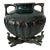 Maitland-Smith Urns Vases With 3 Elephants Legs For Sale