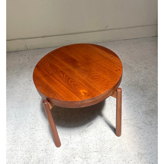 Mid-Century Modern 1960s Danish Flip Top Table Attributed to Jens Quistgaard For Sale - Image 3 of 10